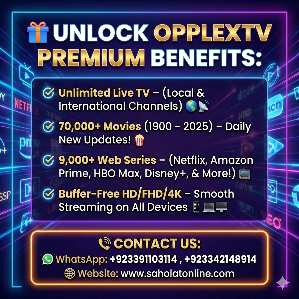 Opplex IPTV Subscription